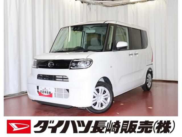 タントＸ１オーナー　元試乗車　片側電動両側スライドドア　スマ−トキ−　アイドリングストップ　オートライト　ＬＥＤヘッドランプ　シートヒーター　セキュリティーアラーム　記録簿（長崎県）の中古車