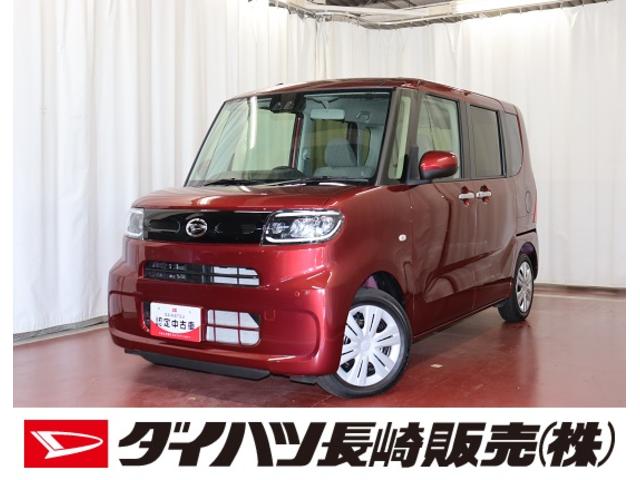 タントＸ届出済未使用車　１オーナー　禁煙車　片側電動両側スライドドア　スマ−トキ−　アイドリングストップ　オートライト　ＬＥＤヘッドランプ　セキュリティーアラーム　シートヒーター　記録簿（長崎県）の中古車