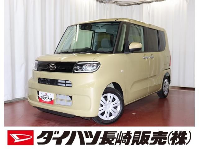 タントＸ届出済未使用車　１オーナー　禁煙車　片側電動両側スライドドア　スマ−トキ−　アイドリングストップ　オートライト　シートヒーター　ＬＥＤヘッドランプ　セキュリティーアラーム　記録簿（長崎県）の中古車