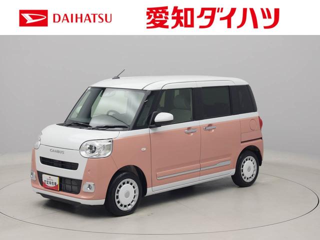 ムーヴキャンバスストライプスＧ　両側電動スライドドア　バックカメラ（愛知県）の中古車