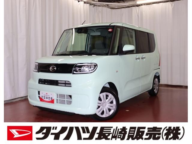 タントＸ届出済未使用車　１オーナー　禁煙車　片側電動両側スライドドア　スマ−トキ−　アイドリングストップ　オートライト　ＬＥＤヘッドランプ　前後誤発進抑制機能　記録簿（長崎県）の中古車