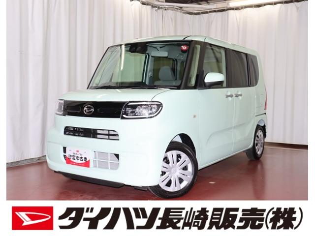 タントＸ届出済未使用車　１オーナー　禁煙車　片側電動両側スライドドア　スマ−トキ−　アイドリングストップ　車線逸脱警報装置　オートライト　ＬＥＤヘッドランプ　盗難防止　記録簿（長崎県）の中古車