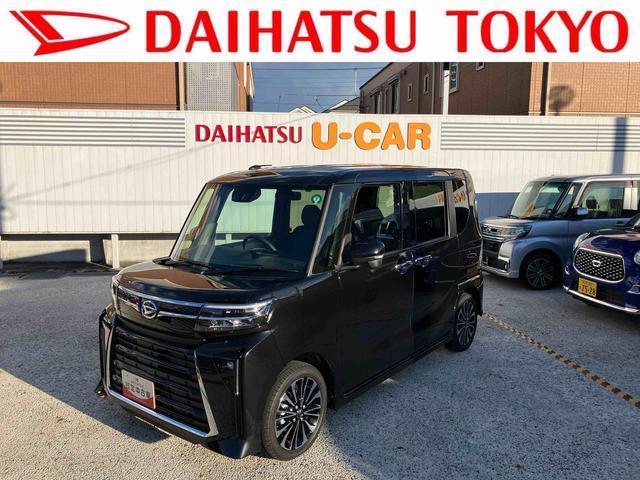 タントカスタムＲＳ　純正ナビ　パノラマモニター　ＥＴＣ１年間距離無制限保証（東京都）の中古車