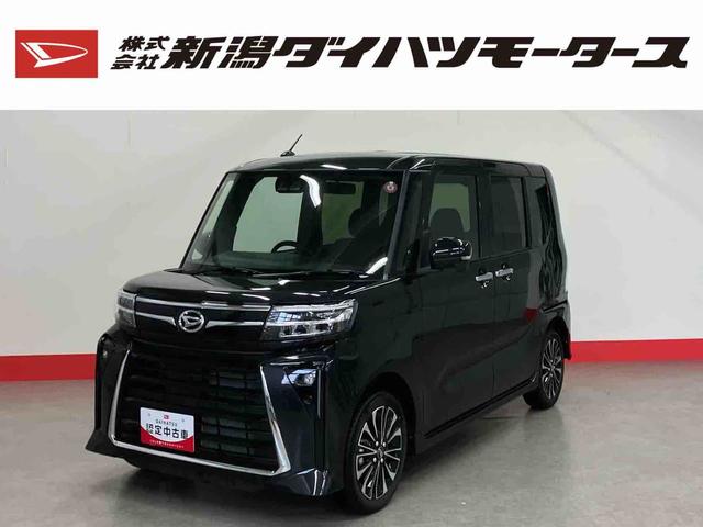 タントカスタムＲＳ（車内　消臭・抗菌　処理済）　衝突被害軽減システム　４ＷＤ　両側パワースライドドア　バックカメラ　アルミホイール　キーフリーシステム（新潟県）の中古車