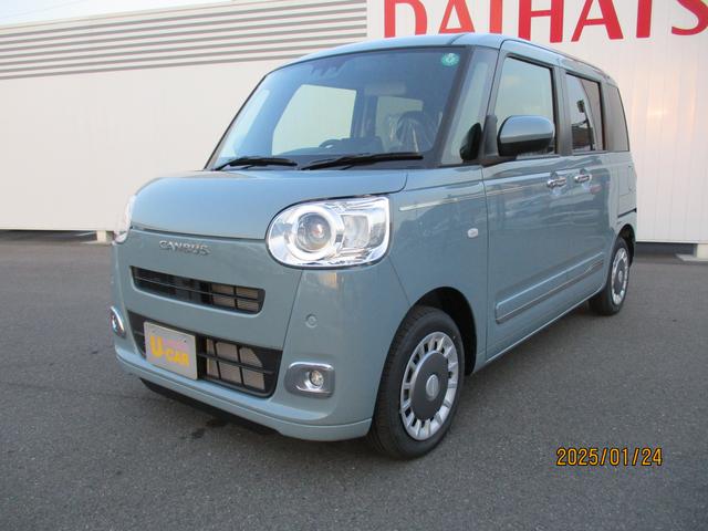 ムーヴキャンバスセオリーＧＲ６年式・プッシュボタンスタート・両側パワースライドドア（福岡県）の中古車