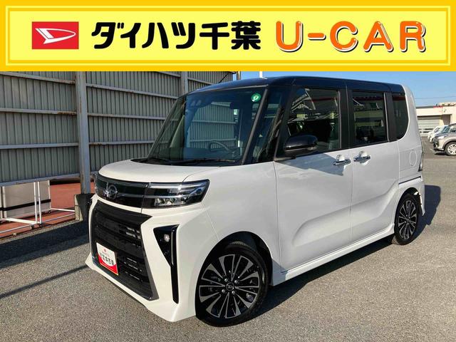 タントカスタムＲＳターボエンジン　１５インチアルミ　バックカメラ　両側電動スライドドア　シートヒーター　電動駐車ブレーキ　ＬＥＤライト＆フォグ　上下２段調節式デッキボード　コーナーセンサー　衝突被害軽減ブレーキ（千葉県）の中古車