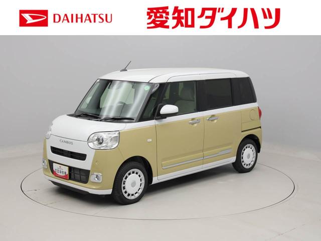 ムーヴキャンバスストライプスＧＬＥＤヘッドライト　両側電動スライドドア　バックカメラ（愛知県）の中古車