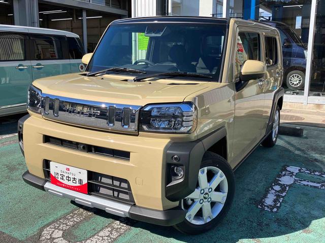 タフトＧターボ　クロムベンチャー２ＷＤ　ＣＶＴ　スカイフィールトップ　スマートアシスト　運転席・助手席シートヒーター　オートホールド機能　電動パーキングブレーキ　オートライト　キーフリーシステム機能　コーナーセンサー（福島県）の中古車