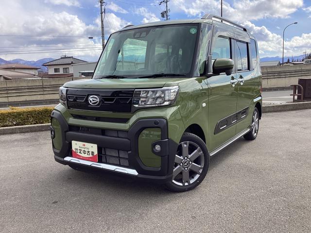 タントファンクロスターボ４ＷＤ　ＣＶＴ　ターボ　純正１０インチナビ　両側電動スライドドア（長野県）の中古車