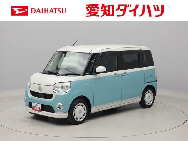 ムーヴキャンバスＧブラックインテリアリミテッド　ＳＡIII　ナビ　禁煙車ドラレコ　ナビ　バックカメラ　パノラマモニター　キーフリー　イモビライザー　アイドリングストップ　ＥＴＣ　両側電動スライドドア　ＬＥＤヘッドライト　ワイパーレバー　禁煙車（愛知県）の中古車