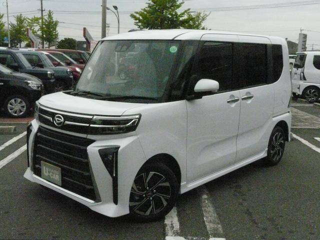 タントカスタムＸアルミホイール　セキュリティアラーム　スモークガラス　走行距離４ｋｍ（福岡県）の中古車