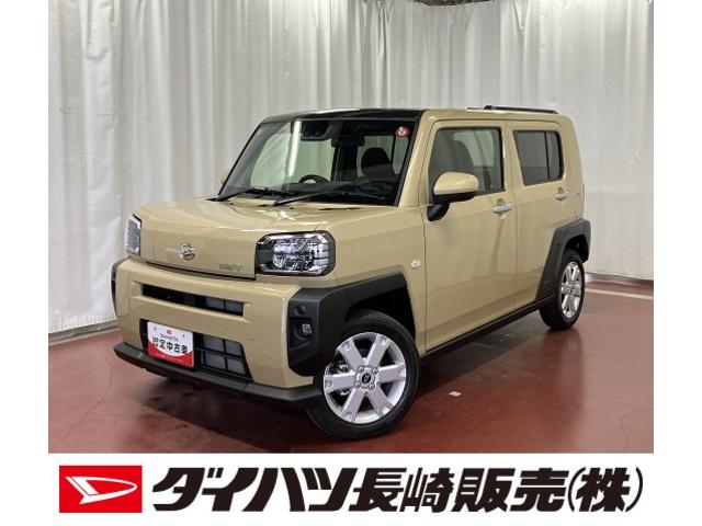 タフトＧ届出済未使用車　展示車　ワンオーナー車　禁煙　衝突回避支援システム　シ−トヒ−タ−　ガラスサンルーフ　アイドリングストップ　スマ−トキ−　衝突安全ボディ　オートライト　セキュリティ　記録簿（長崎県）の中古車