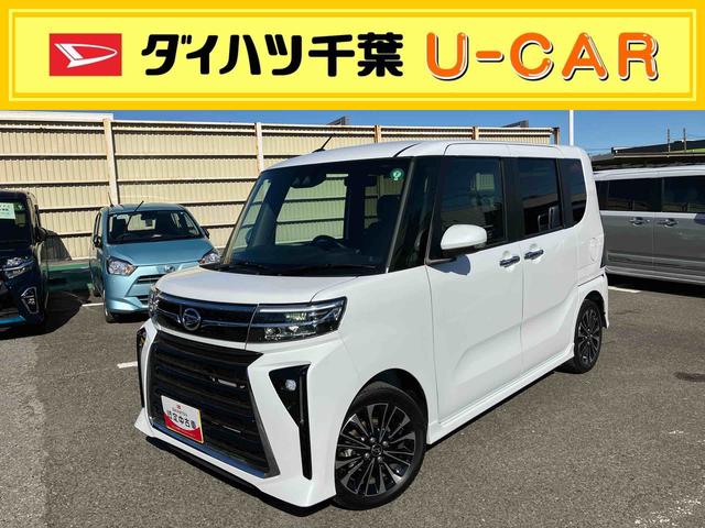 タントカスタムＲＳターボエンジン　１５インチアルミ　バックカメラ　両側電動スライドドア　シートヒーター　電動駐車ブレーキ　ＬＥＤライト＆フォグ　上下２段調節式デッキボード　コーナーセンサー　衝突被害軽減ブレーキ（千葉県）の中古車