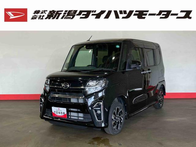 タントカスタムＸセレクション（車内　消臭・抗菌　処理済）　衝突被害軽減システム　４ＷＤ　両側パワースライドドア　ナビ　バックカメラ　アルミホイール　キーフリーシステム（新潟県）の中古車