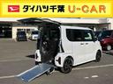 福祉車両　リモコン付車いす用ウインチ／固定ベルト　ターボ　ＤＰオーディオ／全周囲Ｍ／駐車支援／ＣＤ／ＤＶＤ　ＥＴＣ　両側パワスラ　ＬＥＤヘッドライト＆フォグ　１４インチアルミ　衝突被害軽減ブレーキ（千葉県）の中古車