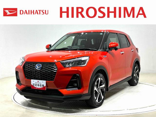 ロッキープレミアムＧ　ＨＥＶＬＥＤヘッドランプ・フォグランプ　全車速追従機能付アダプティブクルーズコントロール　レーンキープコントロール　ブラインドスポットモニター　１７インチアルミホイール　シートヒーター（広島県）の中古車