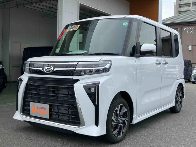タントカスタムＸ　バックカメラ　シートヒーター衝突安全ボディ　衝突被害軽減　禁煙　ＡＵＴＯライト　ＬＥＤヘッド　両側自動スライドドア　アイドリングＳ　オートＬＥＤ　Ｓヒーター　アルミホイール　セキュリティアラーム　キ−フリ−　レーンキープ（山口県）の中古車