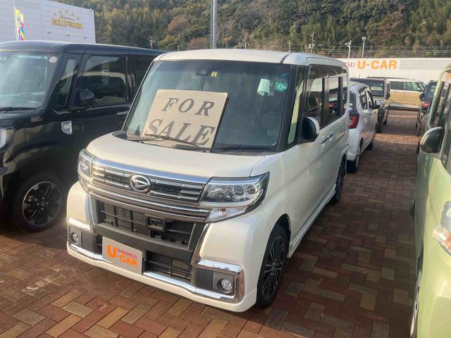 タントカスタムＲＳ　トップエディションＳＡIIキーレスエントリー　スマ−トキ−　エアバック　ターボ　アルミ　ＡＢＳ　ベンチシート　電格ミラー　ナビ　ＥＴＣ　ウォークスルー（山口県）の中古車