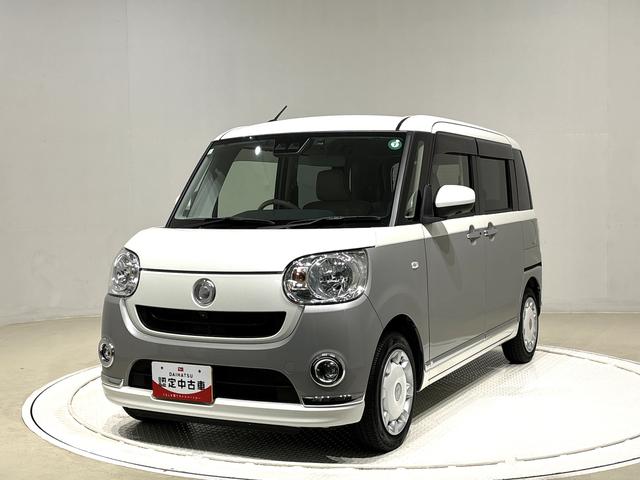ムーヴキャンバスＸメイクアップリミテッド　ＳＡIII　ナビ　ＥＴＣハロゲンヘッドランプ　ＬＥＤフォグランプ　置き楽ボックス　オートライト　プッシュボタンスタート　セキュリティアラーム　パノラマモニター対応カメラ　両側パワースライドドア（広島県）の中古車
