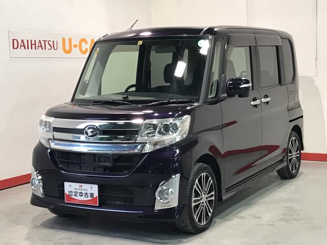 タントカスタムＲＳ　ＳＡキーフリーシステム　アルミホイール　フォグランプ　ＬＥＤヘッドライト　ＥＴＣ車載器　両側電動スライドドア　ナビゲーション　バックカメラ　鉱石モニター（栃木県）の中古車