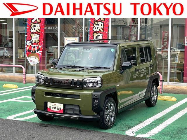 タフトＧターボ　ダーククロムベンチャー保証　新車保証・まごころ保証　１年間・走行距離無制限付き（東京都）の中古車