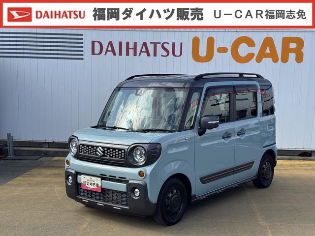 スペーシアギアハイブリッドＸＺ　ターボ令和２年式　パノラマモニター　純正ナビ　ＥＴＣ（福岡県）の中古車