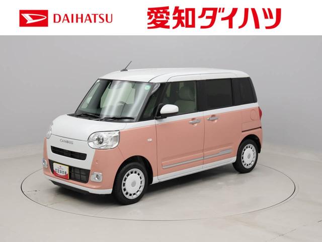 ムーヴキャンバスストライプスＧ両側電動スライドドア　シートヒーター　スマートキー（愛知県）の中古車