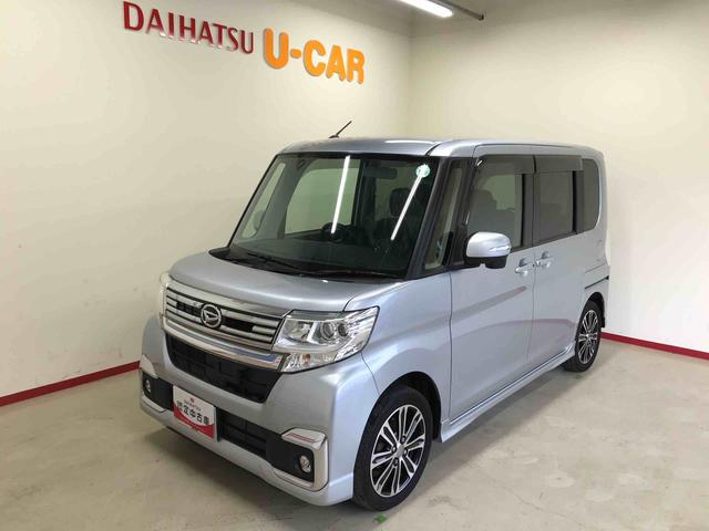 タントカスタムＲＳ２ＷＤ　サイドエアバッグ　オートライト／エアコン　純正ナビ　両側パワースライドドア　ＬＥＤヘッドランプ／フォグランプ（秋田県）の中古車