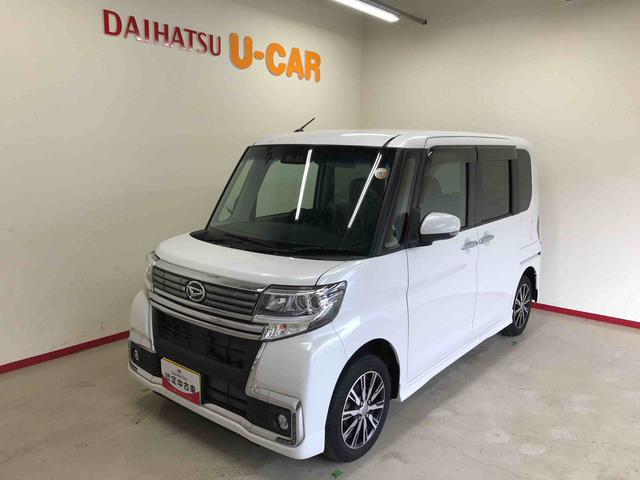 タントカスタムＸ　トップエディションＳＡIII４ＷＤ　スマートアシスト（衝突回避支援）　サイドエアバッグ　オートライト／エアコン　純正ナビ／バックカメラ　ドラレコ　左側パワースライドドア　運転席シートヒーター　チルトステアリング／シートリフター（秋田県）の中古車