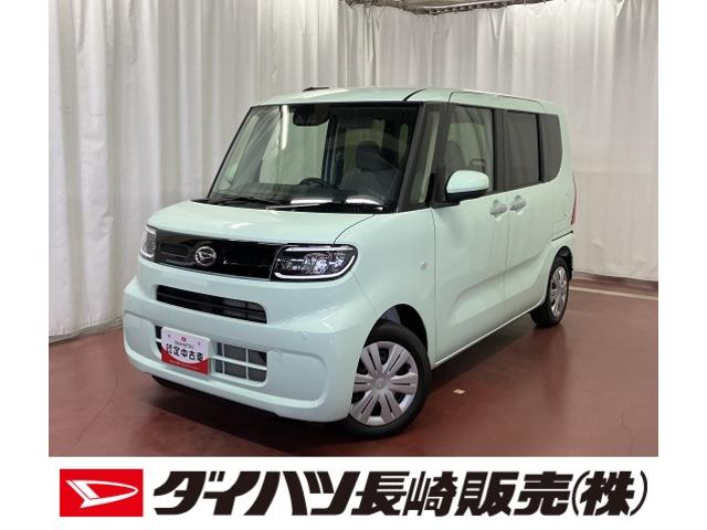 タントＸ届出済未使用車　展示車　ワンオーナー　禁煙　スマートキ−　ＬＥＤヘッドランプ　盗難警報装置　片側電動両側スライドドア　オートライト　衝突安全ボディ　アイドリングストップ　衝突回避システム　点検記録簿付（長崎県）の中古車