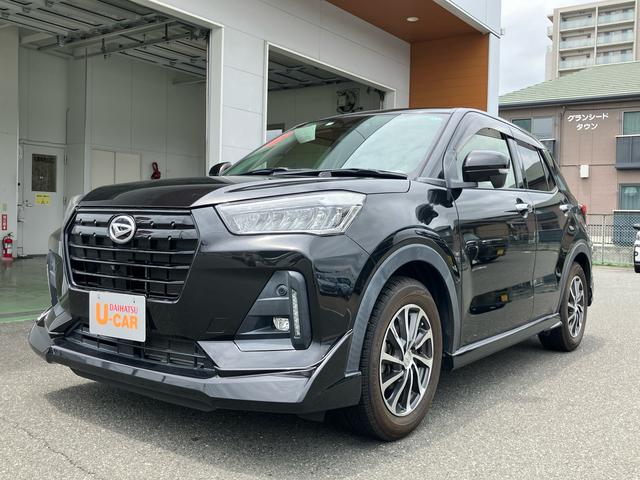 ロッキーＧ　ナビ　ドラレコ　シートヒーター　パノラマモニター誤発進抑制機能　シートヒーター付き　禁煙車　オートライト　アイドリングＳ　アルミ　クリアランスソナ　タ−ボ　Ｒカメラ　ＬＥＤヘッド　オートハイビーム　ＬＫＡ　セキュリティアラーム　スマ−トキ−　ＵＳＢ（山口県）の中古車