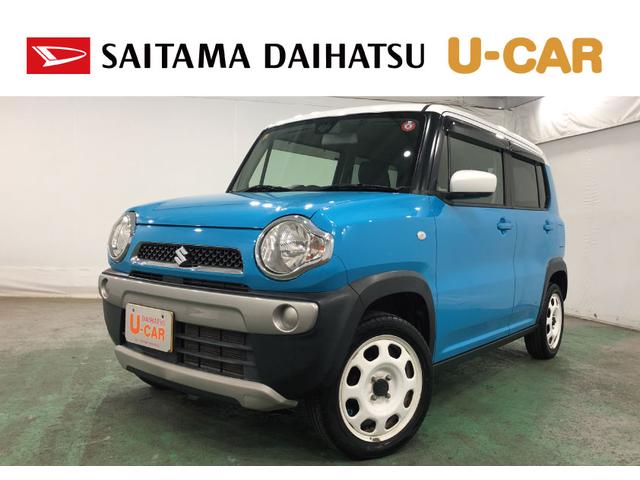 ハスラーＧ　走行距離３７２６３キロ／ワンセグナビ／シートヒーター１年保証距離無制限　走行距離３７２６３キロ　ワンセグナビ　純正カーペットマット　助手席エアバッグ　アイドリングストップ　シートヒーター（埼玉県）の中古車