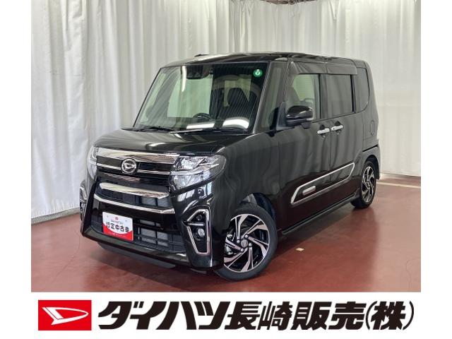 タントカスタムＲＳスタイルセレクション下取車　ナビＴＶ　ＤＶＤ再生　Ｂｌｕｅｔｏｏｔｈ　ＥＴＣ　ドライブレコーダー　パノラマモニター　両側電動スライドドア　ターボエンジン　アイドリングストップ　スマートキー　衝突安全ボディ　整備記録簿（長崎県）の中古車