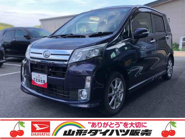 ムーヴカスタム　Ｘ　走行距離６００００ｋｍ・アルミホイール２ＷＤ　スマートアシスト　プッシュボタンスタート　オートエアコン　フォグランプ　アルミホイール　オートマチックハイビーム（山形県）の中古車