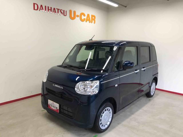 ムーヴキャンバスセオリーＸ４ＷＤ　スマートアシスト（予防安全機能））　サイドエアバック　ディスプレーオーディオ　バックカメラ　オートライト／エアコン　両側パワースライドドア　チルトステアリング　シートリフタ（秋田県）の中古車