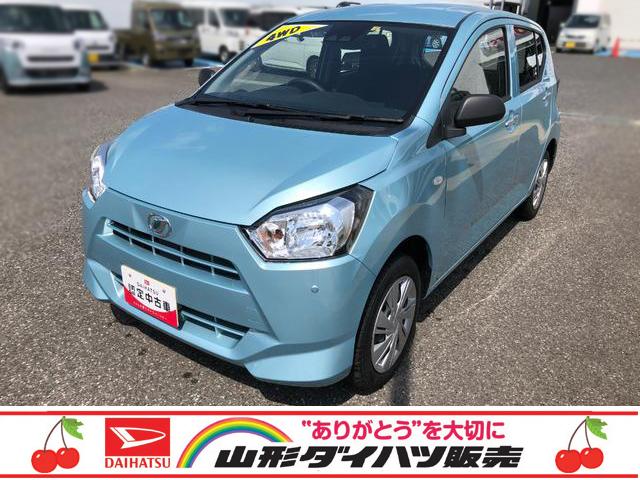 ミライースL SAIII 4WD 走行距離10000km4WD スマートアシスト マニュアルエアコン インテグレードCD・AM/FM付ステレオ キーレスエントリー コーナーセンサー(山形県)の中古車
