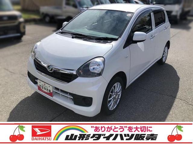 ミライースＸｆ　ＳＡ　４ＷＤ　走行距離６８０００ｋｍ４ＷＤ　スマートアシスト　インテグレードＣＤ・ＡＭ／ＦＭ付きステレオ　マニュアルエアコン　デジタルメーター　アルミホイール（山形県）の中古車