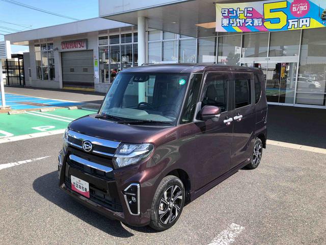タントカスタムＸ　４ＷＤ　走行距離４８２５８ｋｍ４ＷＤ　スマートアシスト　ステアリングスイッチ　キーフリーシステム　プッシュボタンスタート　アルミホイール　オートエアコン（山形県）の中古車