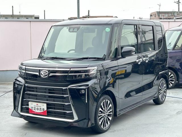 タントカスタムＲＳ　純正ナビ　バックカメラ　ドラレコ　ＥＴＣ純正ナビ、バックカメラ、地デジＴＶ、ステアリングスイッチ、ドラレコ、ＥＴＣ、サイドエアバック、Ｆｒ左右シートヒーター、コーナーセンサー、カーペットマット、ＬＥＤフォグランプ（東京都）の中古車
