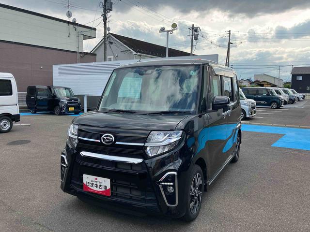 タントカスタムＸ２ＷＤ　６６０ｃｃ　カーナビ　全方位モニター　ドライブレコーダー　衝突被害軽減ブレーキ　横滑り防止装置　ＡＢＳ　アイドリングストップ　プッシュボタンスタート　両側電動スライドドア　前席シートヒーター（福島県）の中古車