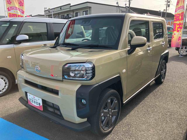 タフトＧターボ２ＷＤ　ＣＶＴ　６６０ｃｃ　クルーズコントロール　電動パーキングブレーキ　衝突被害軽減ブレーキ　横滑り防止装置　ＡＢＳ　アイドリングストップ　プッシュボタンスタート　スカイフィールトップ（福島県）の中古車