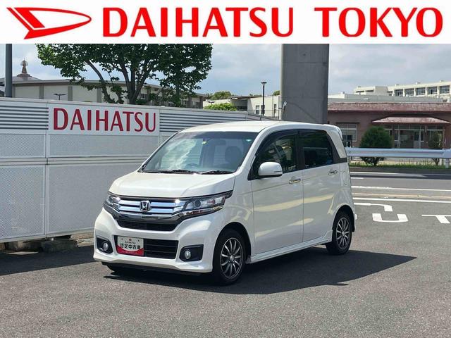 Ｎ−ＷＧＮカスタムＧ・ターボパッケージＳＳクールパッケージ　ナビ　ＥＴＣまごころ保証　１年間・走行距離無制限付き　バックカメラ　ＥＴＣ車載器　ナビゲーション　運転席シートリフター　オートエアコン　オートライト　パワーウインドウ　キーフリーシステム（東京都）の中古車