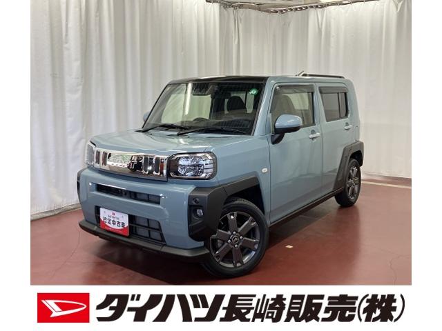 タフトＧターボひょう害車　下取車　ターボエンジン　ナビＴＶ　ＤＶＤ　Ｂｌｕｅｔｏｏｔｈ　ＥＴＣ　ドライブレコーダー　パノラマモニター対応　車線逸脱警報装置　シートヒーター　盗難防止システム　エコアイドル（長崎県）の中古車