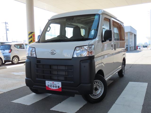 ハイゼットカーゴスペシャル４ＷＤ　次世代スマートアシスト　両側スライドドア　アイドリングストップ　ＦＭ・ＡＭラジオ　前後コーナーセンサー　オートライト　ＡＢＳ　ＣＶＴ　マニュアルエアコン　パワーウィンドウ（石川県）の中古車