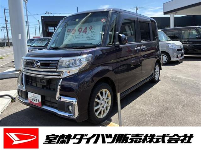 タントカスタムＲＳ　トップエディションＳＡII　４ＷＤ４ＷＤ　アルミホイール　ターボ　スマートキー　禁煙車　ワンオーナー　エアバッグ　エアコン　パワーステアリング　パワーウィンドウ　ＣＤ　ＡＢＳ（北海道）の中古車