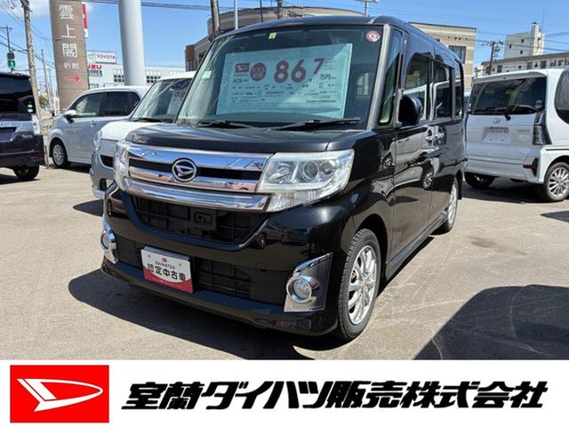 タントカスタムＲＳ　ＳＡ　４ＷＤ４ＷＤ　アルミホイール　ターボ　スマートキー　禁煙車　ワンオーナー　エアバッグ　エアコン　パワーステアリング　パワーウィンドウ　ＣＤ　ＡＢＳ（北海道）の中古車