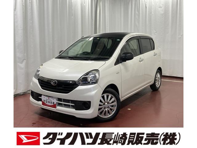 ミライースＸ　リミテッドＳＡ下取車　電動格納式ミラー　Ｗエアバッグ　アイドリングストップ　横滑防止装置　イモビライザー　衝突安全ボディ　アルミホイール　キーレスエントリー　ＡＢＳ　記録簿　エアバッグ（長崎県）の中古車