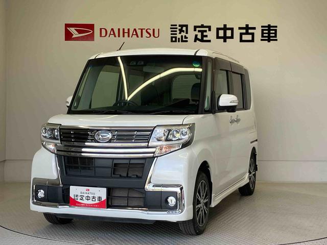 タントカスタムＸ　トップエディションＳＡIIIスマートアシスト搭載　バックカメラ付き　後席両側スライドドア　オートエアコン　オートライト　キーフリー　アイドリングストップ　ＡＢＳ（熊本県）の中古車