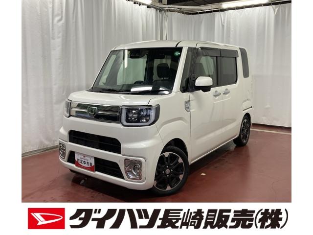ウェイクＧターボリミテッドＳＡIII下取車　安全ボディ　イモビライザー　キーレスエントリー　オートマチックハイビーム　アルミホイール　ナビＴＶ　スマートキー　アイドリングストップ　ターボ　記録簿　レーンキープ　衝突回避システム（長崎県）の中古車
