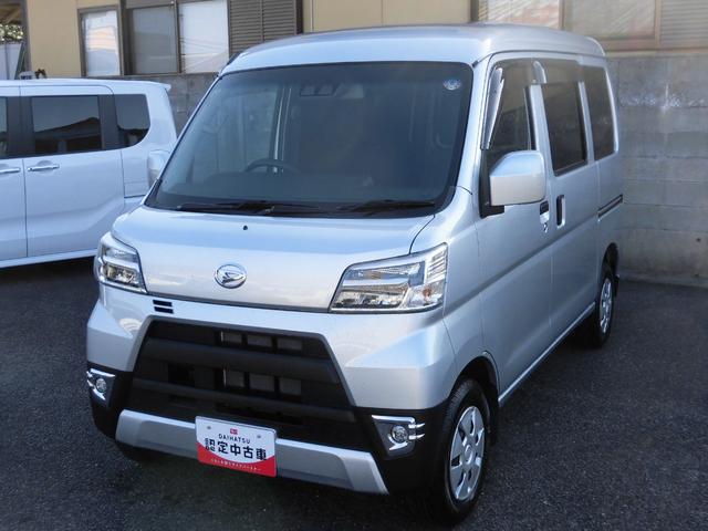 ハイゼットカーゴクルーズターボＳＡIIIワンオーナー　２ＷＤ　ＭＴ車　ナビゲーション　ＥＴＣ　ターボ　禁煙車　記録簿　認定中古車　レーンアシスト　オートマチックハイビーム　衝突回避支援システム搭載車（島根県）の中古車
